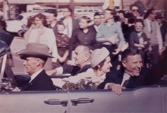 (JOHN F. KENNEDY ASSASSINATION) Pres. and Mrs. Kennedy with the Gov. John Connally and his wife Nellie, Dallas * Vice President Lyndon